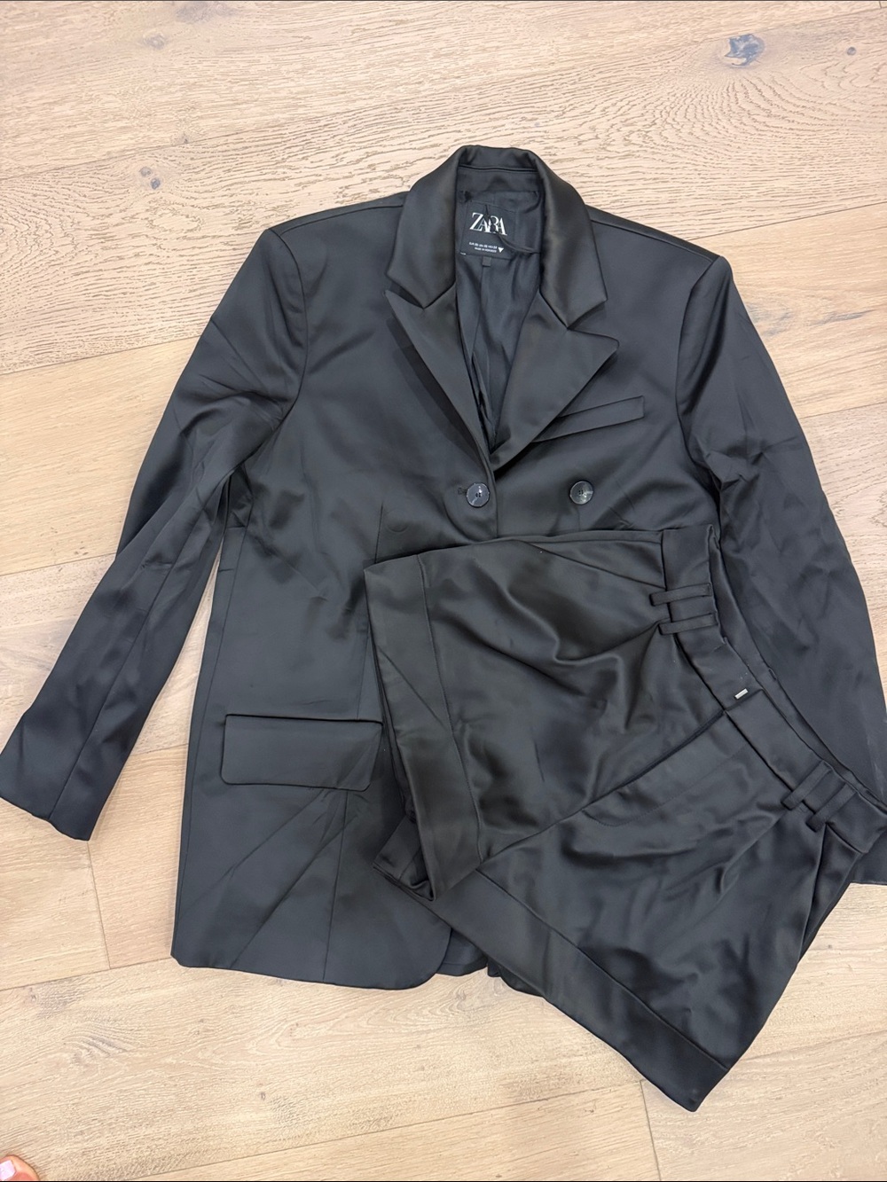 Zara short suit set